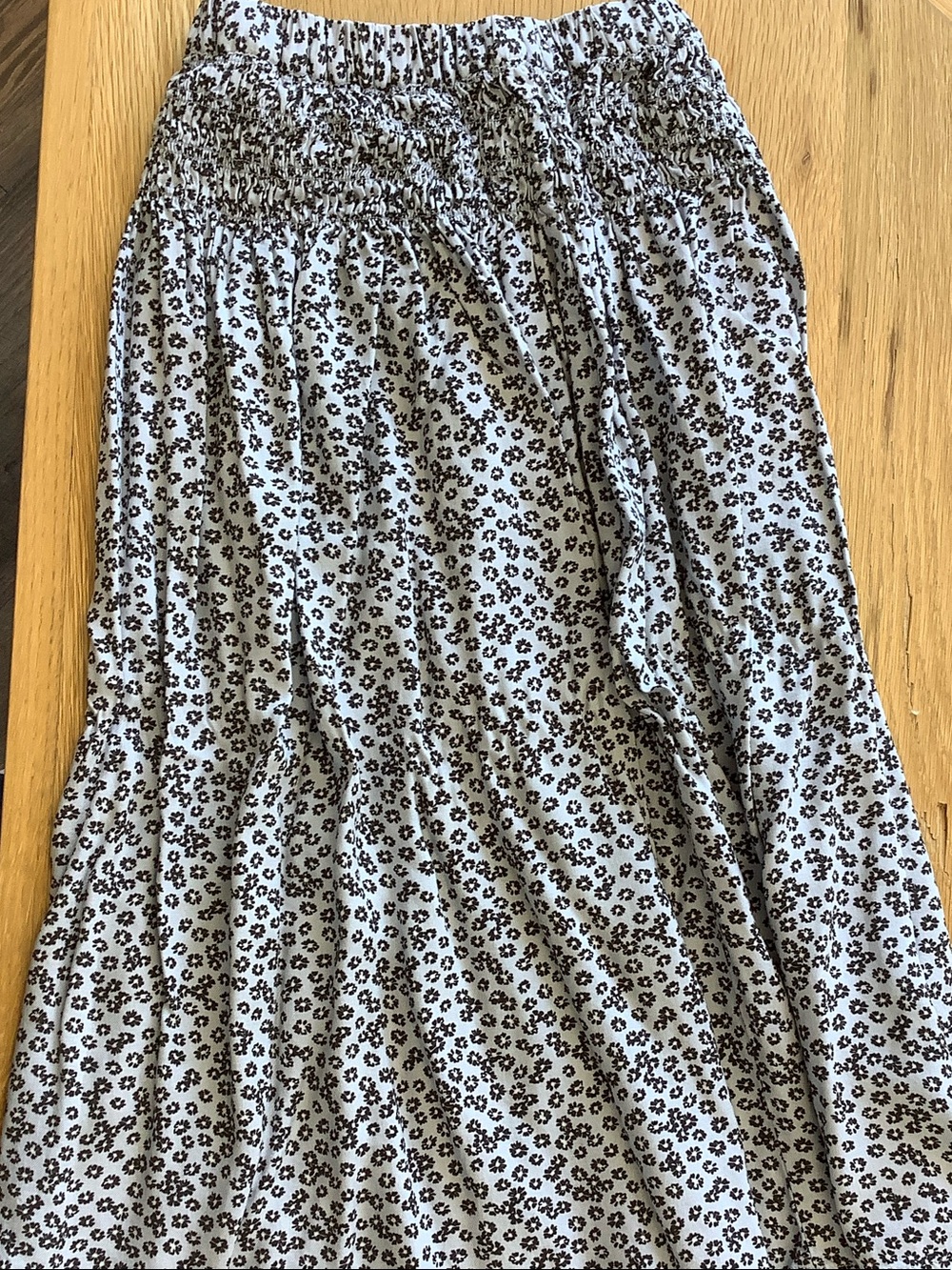 Carter's Floral Smocked Maxi Skirt